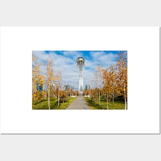 Nur Sultan Bayterek Tower Posters and Art